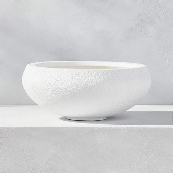 Boka White Indoor/Outdoor Planter Bowl Small