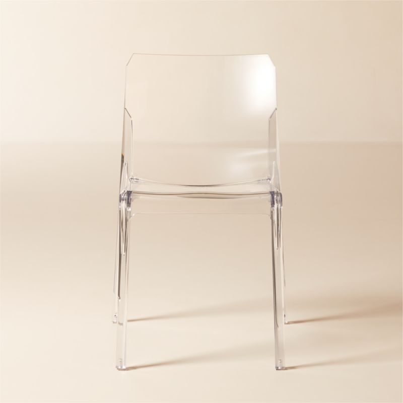 Bolla Clear Acrylic Dining Chair - image 0 of 10