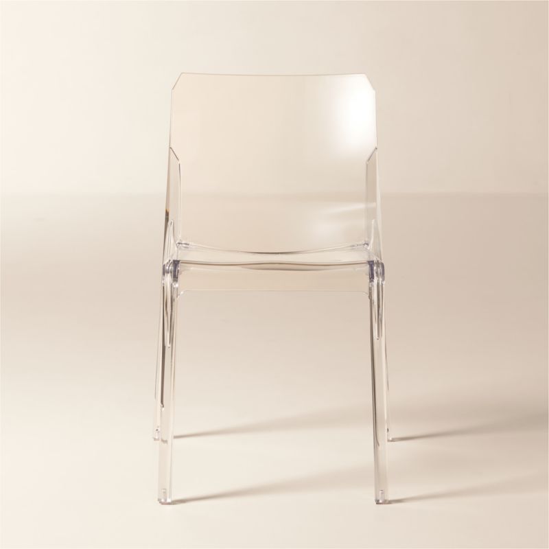 View Bolla Clear Acrylic Dining Chair Set of 4 details
