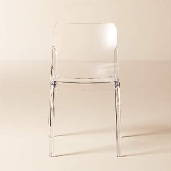 Bolla Clear Acrylic Dining Chair Set of 4