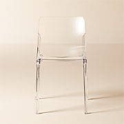 Bolla Clear Acrylic Dining Chair Set of 4