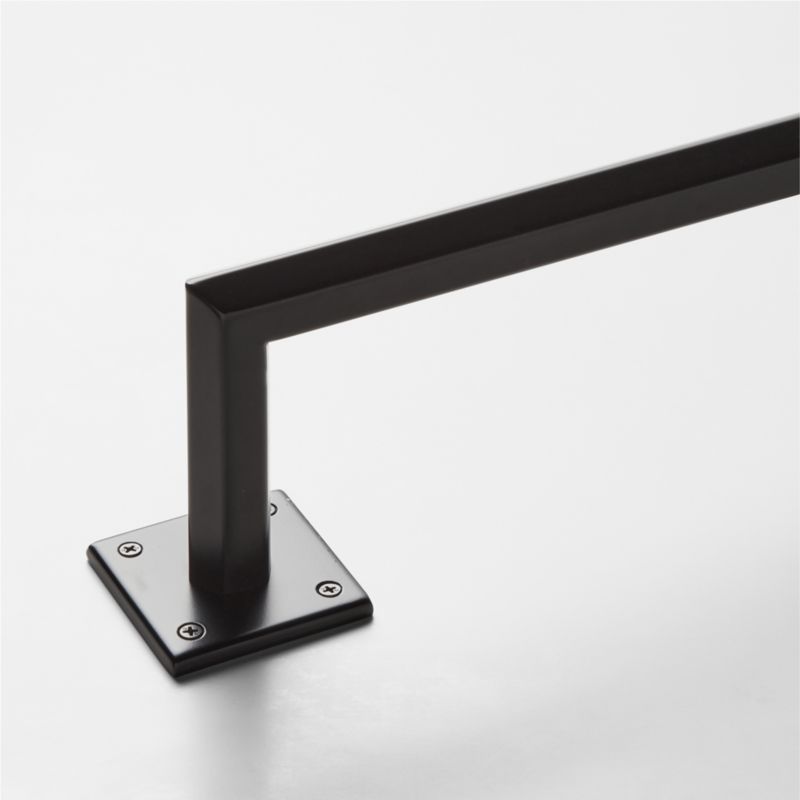 Viewing product image Bolt Matte Black Blackout Curtain Rod 28"-48"x1.25" - image 1 of 3