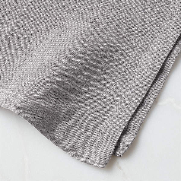 Bolt Grey Linen Napkin Set of 4 + Reviews