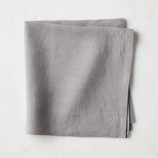 Black Linen Napkins, Cloth Napkins Bulk, Black Table Decor