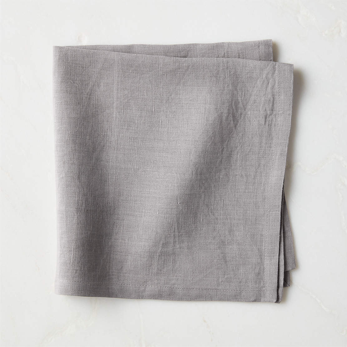 Bolt Moss Green Linen Napkin + Reviews CB2