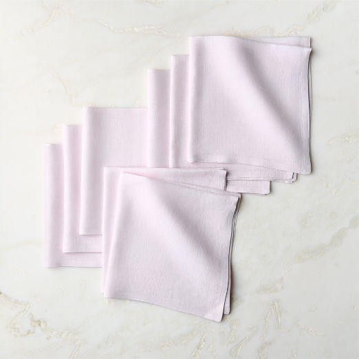 Bolt Lavender Linen Napkins Set of 8