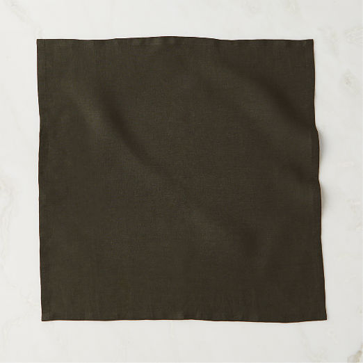 Bolt Moss Green Linen Napkin