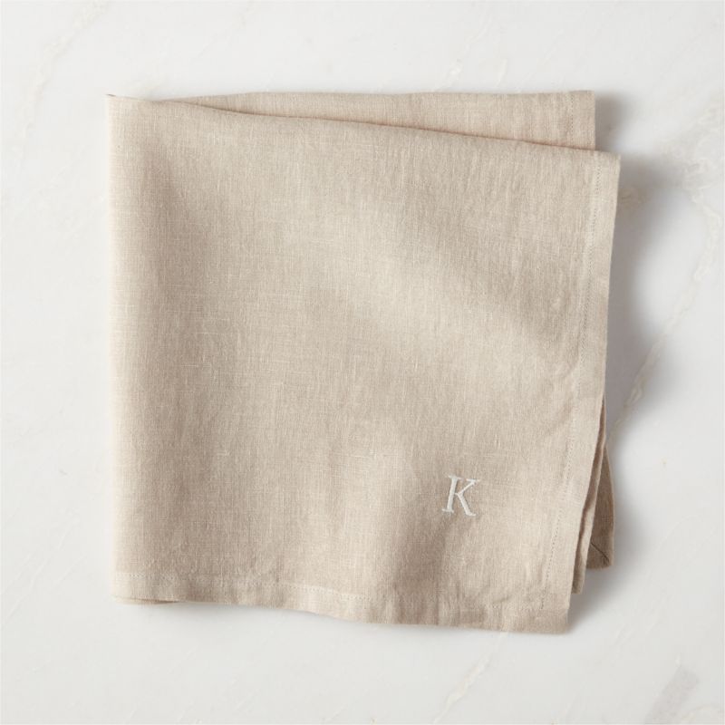 Bolt Taupe Linen Napkin - image 1 of 6