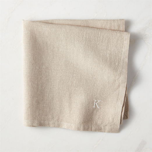 Bolt Taupe Linen Napkin