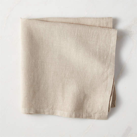 Bolt Taupe Linen Napkin