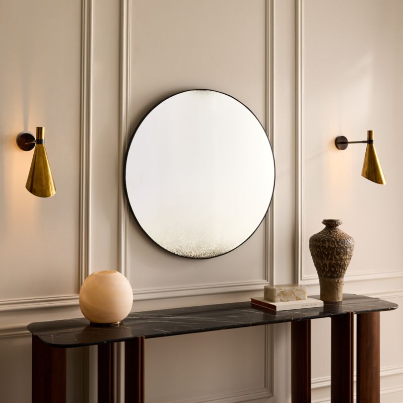 Bond Aged Brass Wall Sconce - image 1 of 4