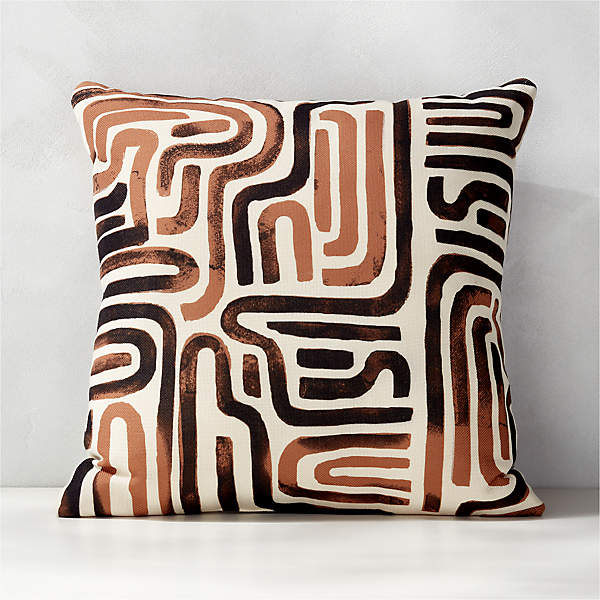 cb2 lumbar pillow