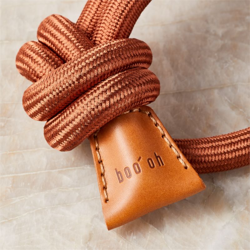 Boo Oh Ray Camel Rope and Leather Small Pet Harness - image 1 of 2