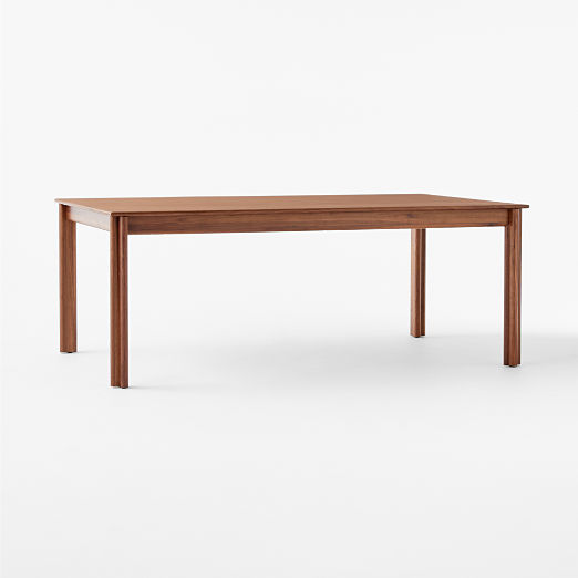 Bormio 78" Rectangular Walnut Wood Dining Table by Gianfranco Frattini