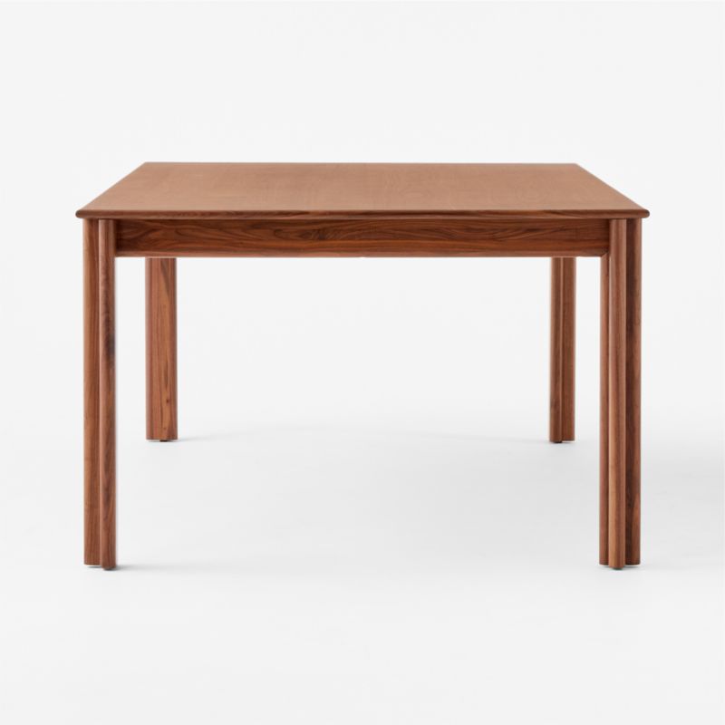 Bormio 78" Rectangular Walnut Wood Dining Table by Gianfranco Frattini - image 5 of 8