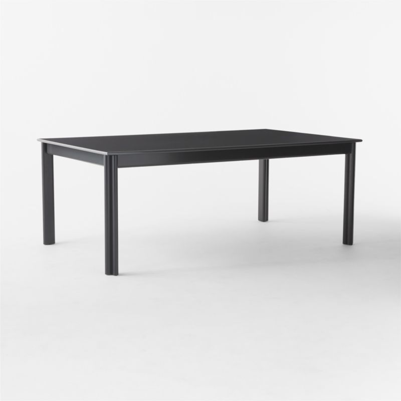 Bormio 78" Rectangular Grey Lacquer Dining Table by Gianfranco Frattini - image 4 of 8