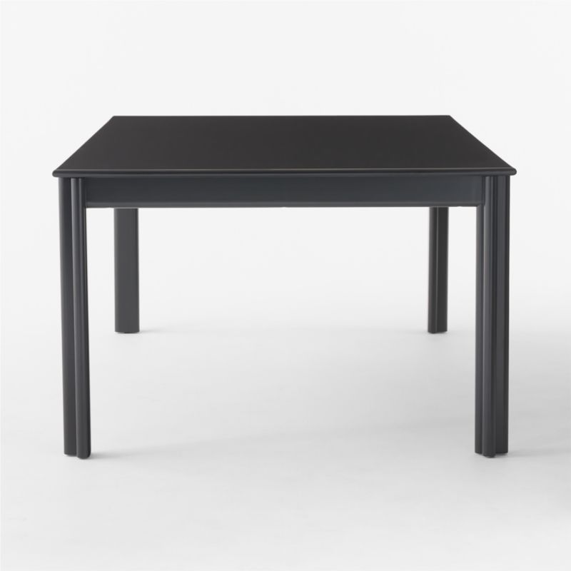 Bormio 78" Rectangular Grey Lacquer Dining Table by Gianfranco Frattini - image 5 of 8