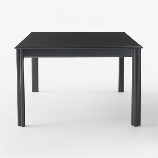 Bormio 78" Rectangular Grey Lacquer Dining Table by Gianfranco Frattini