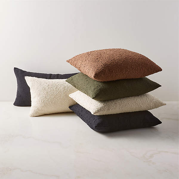 CB2 Throw Pillow & Down Alternative Insert - AptDeco