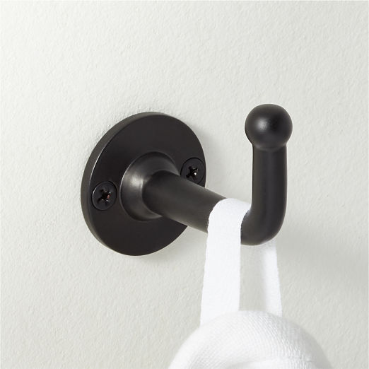 Boule Matte Black Metal Hook