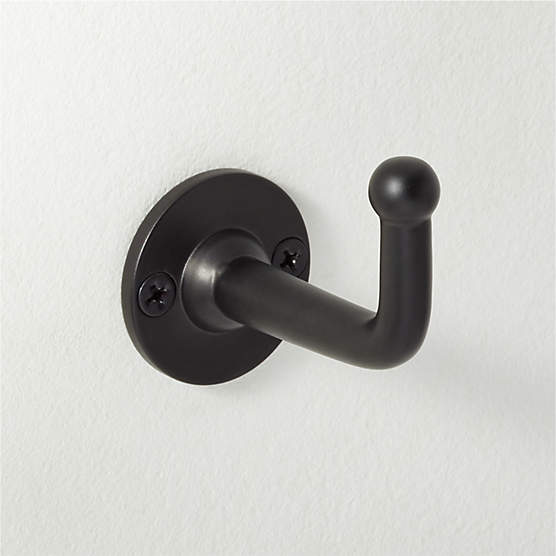 Boule Matte Black Metal Hook