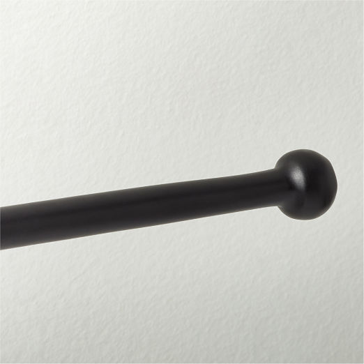 Boule Black Wall-Mounted Toilet Paper Holder
