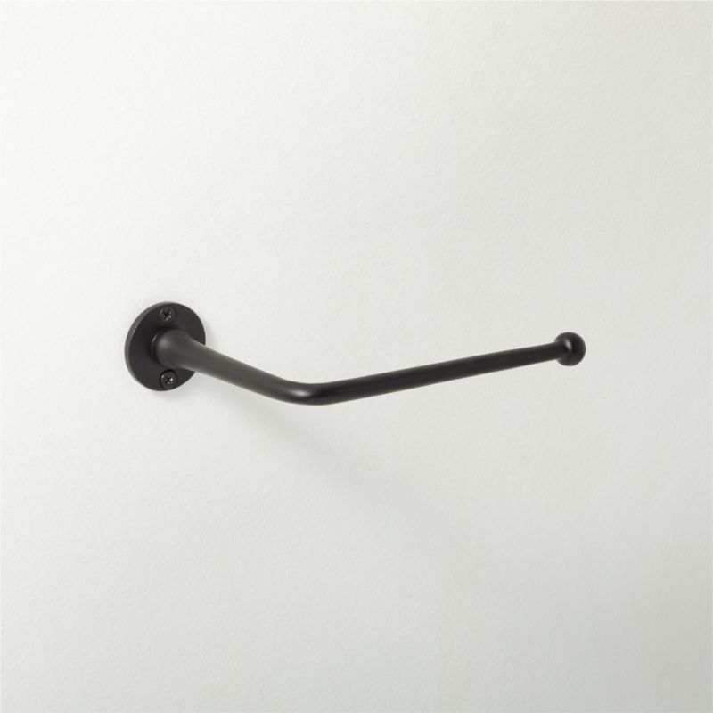 Boule Black Wall Mount Toilet Paper Holder - image 0 of 3