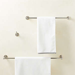 Modern Ceramic Bathroom Hand Towel Hanger Wall Mounted Face Towel Ring Rack  Hook
