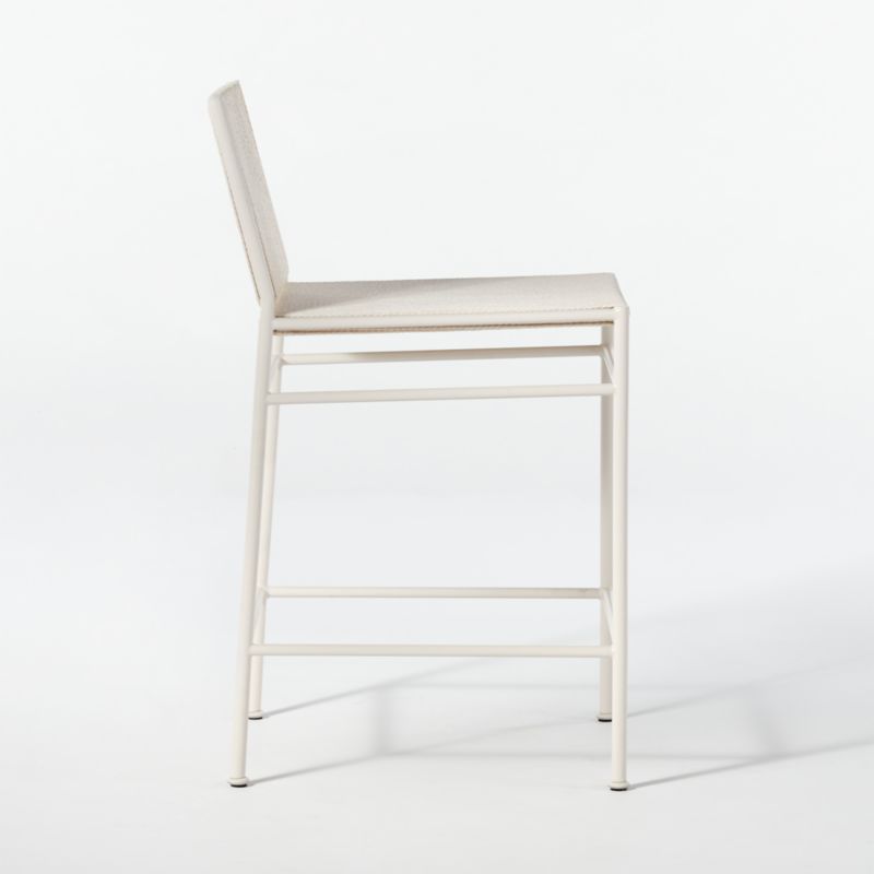 Bounce Ivory Woven Counter Stool - image 4 of 8