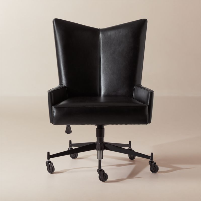 Bowtie Leather Office Chair Model 3002 Bello Saddle - image 1 of 8