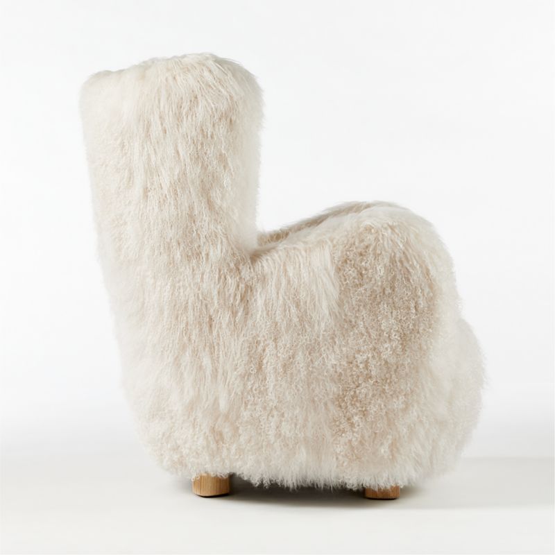 Bozzi Mongolian Sheepskin Chair - image 10 of 17