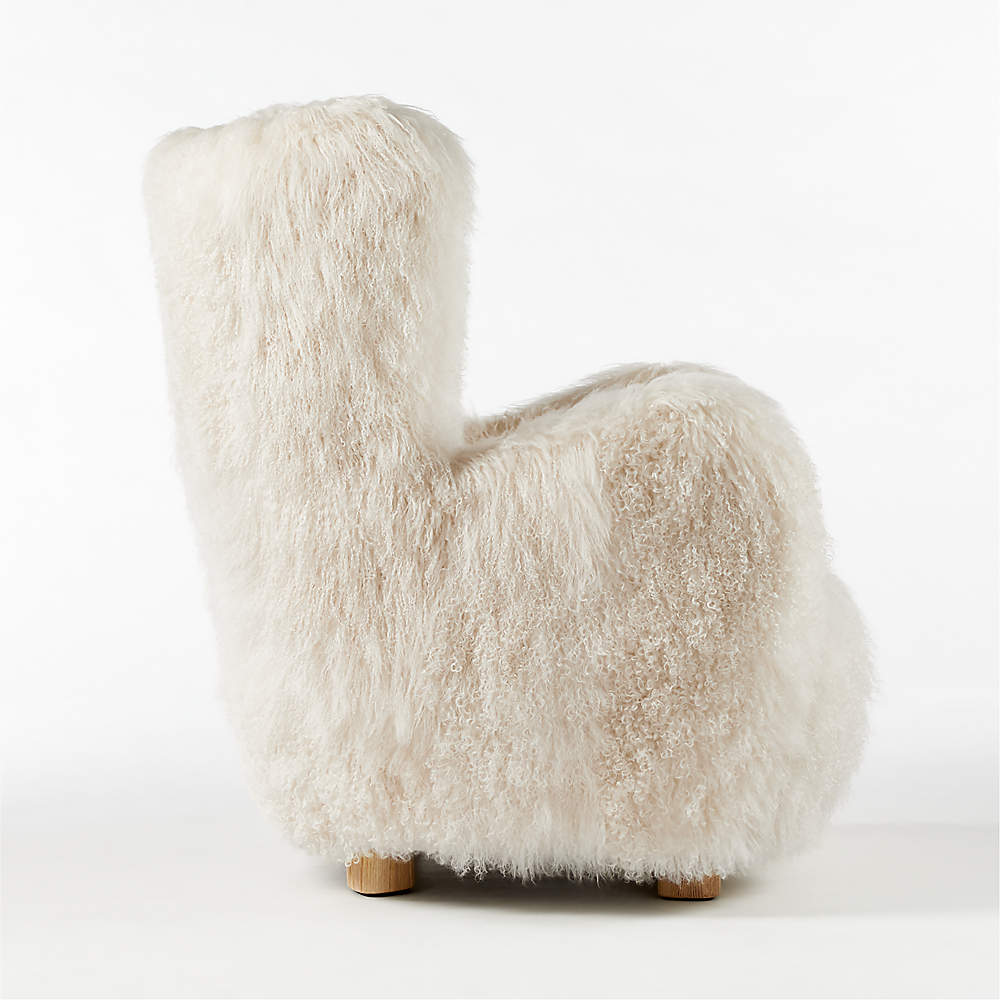 Cb2 sheepskin chair discount pad