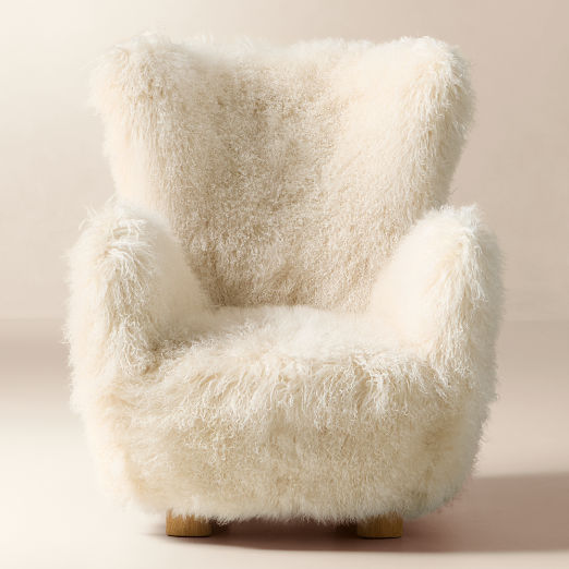 Bozzi Mongolian Sheepskin Chair