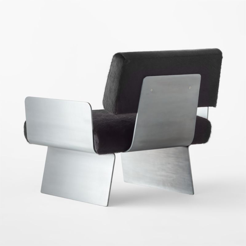 Brasilia Black Hide Chair - image 6 of 9