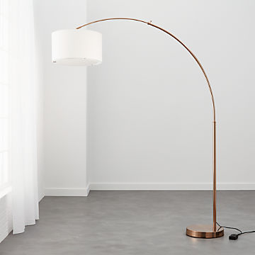 modern black floor lamps