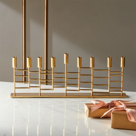 Brass Menorah