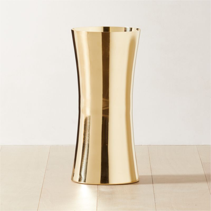 Unlacquered Brass Umbrella Holder - image 0 of 3