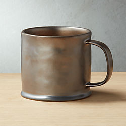 Unique Coffee Mugs And Teapots Cb2 Brava Bronze Mug