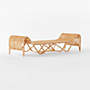 View Bremen Natural Brown Rattan Daybed - image 4 of 7
