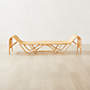 View Bremen Natural Brown Rattan Daybed - image 1 of 7