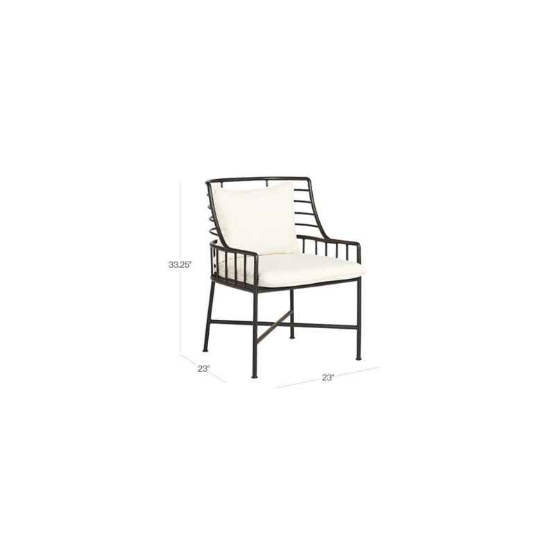 Cb2 discount breton chair