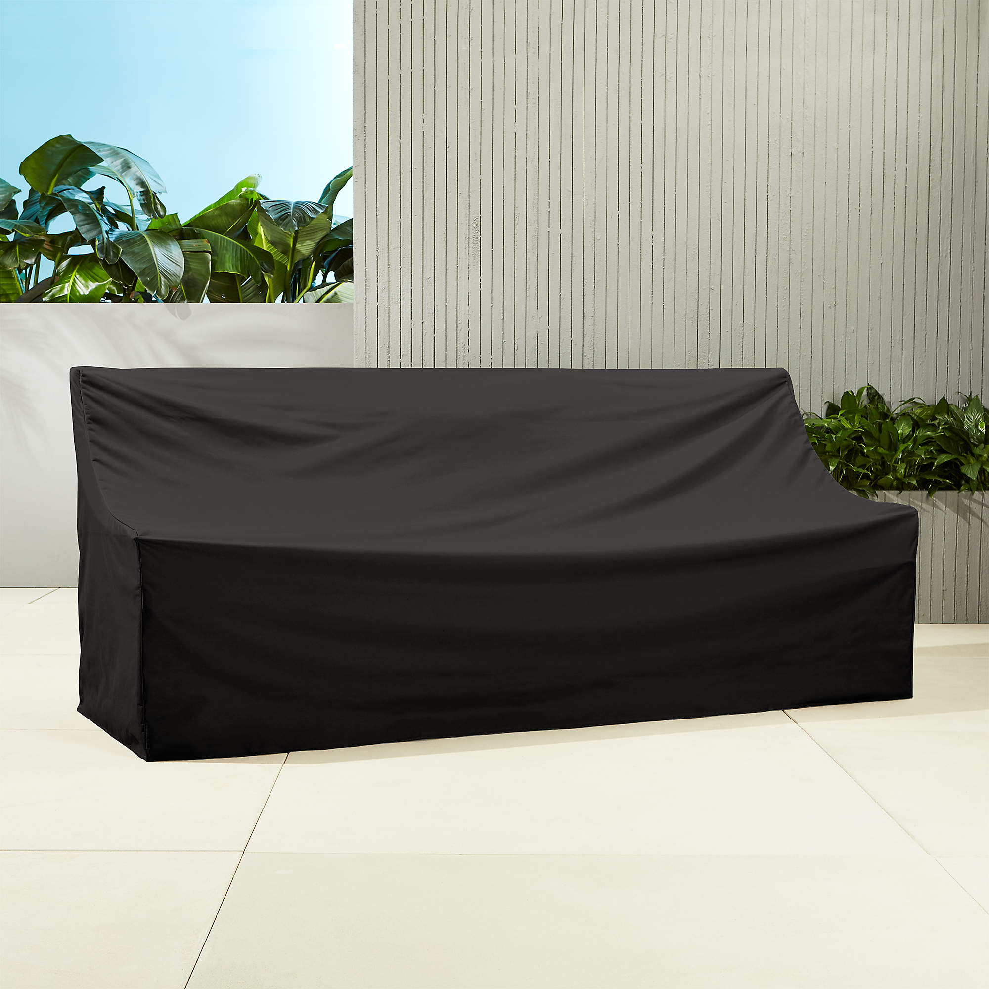 Breton Outdoor Patio Sofa Cover + Reviews | CB2