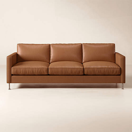 Brett 76" Leather Sofa