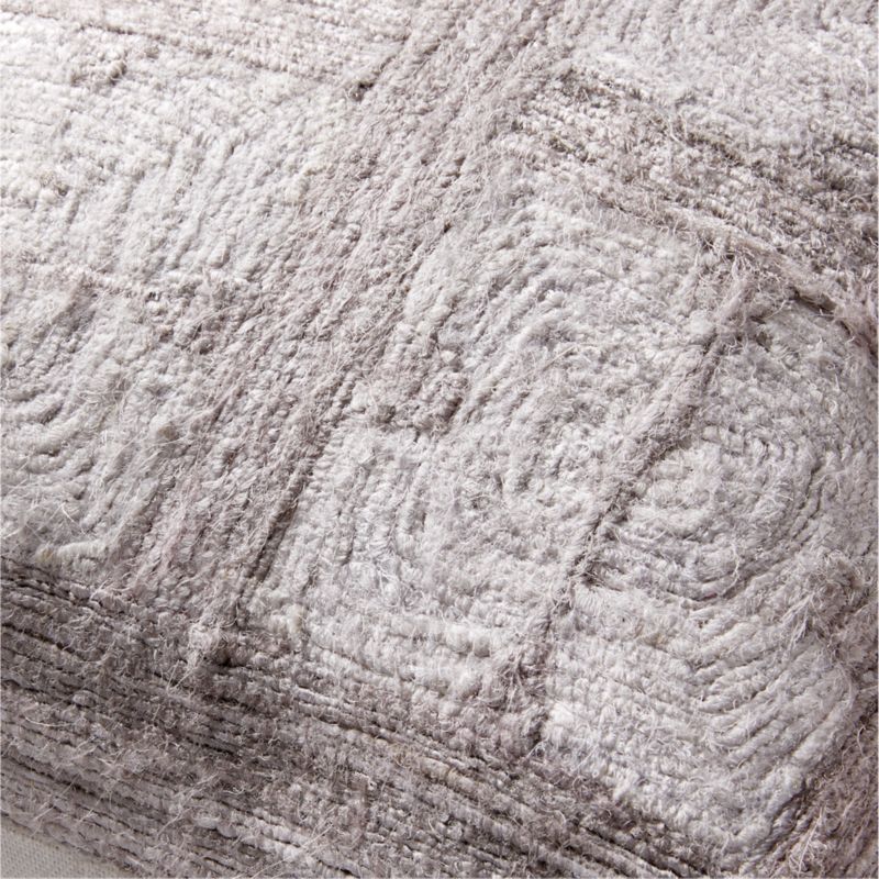 Briar Grey Throw Pillow Cover 20" - image 2 of 4