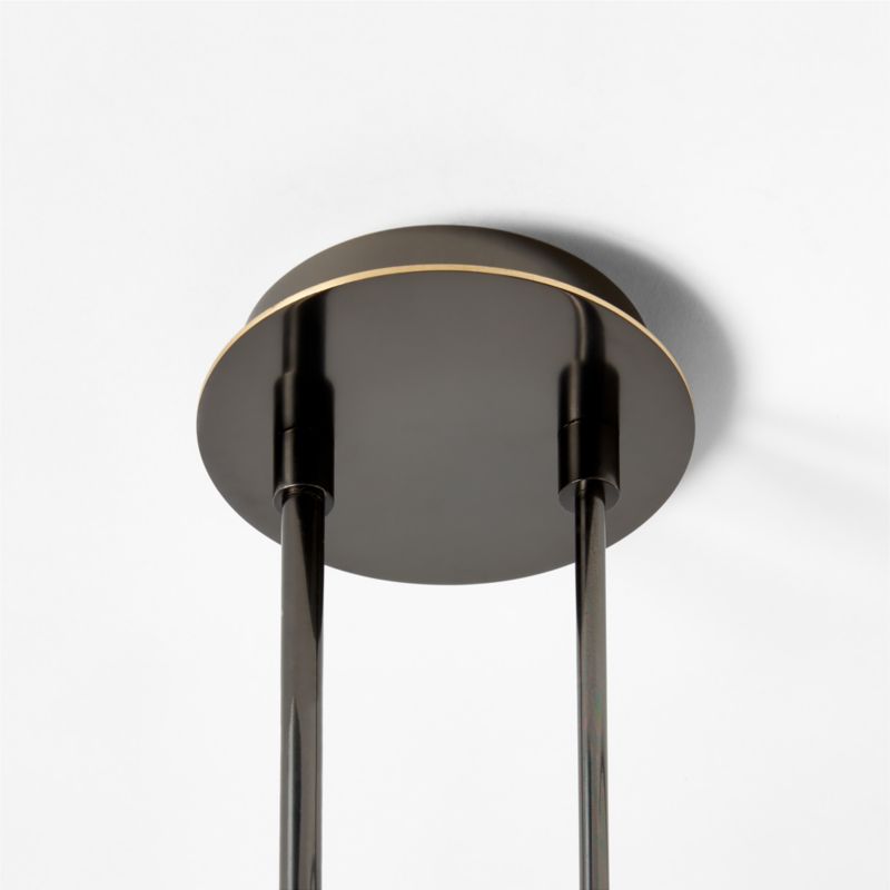 Brio Blackened Brass Pendant Light - image 4 of 8