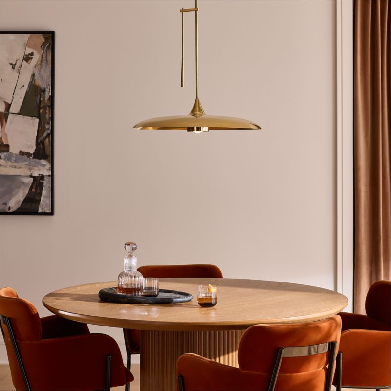 Brio Polished Brass Pendant Light - image 2 of 8