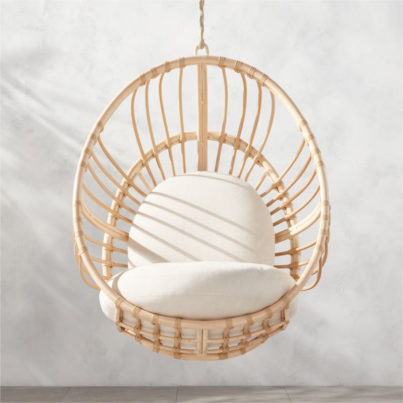 Brisa Rattan Outdoor Hanging Lounge Chair - image 0 of 8