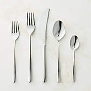 Britton 20-Piece Polished Silver Flatware Set | CB2