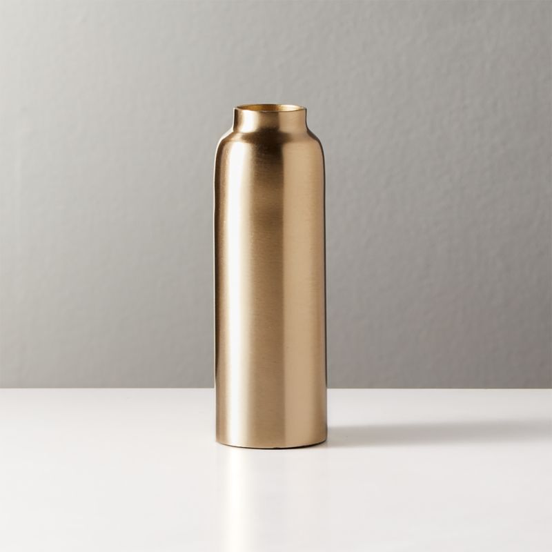 Bronn Brass Taper Candle Holder - image 0 of 3