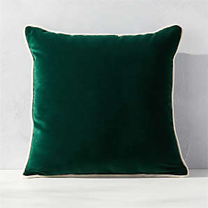 Cotton velvet cheap pillows